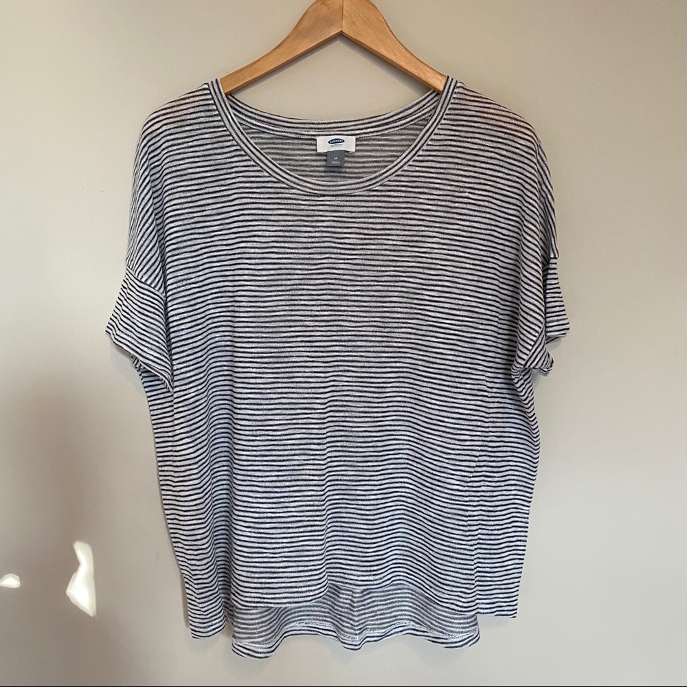Old Navy Striped Top Sz M